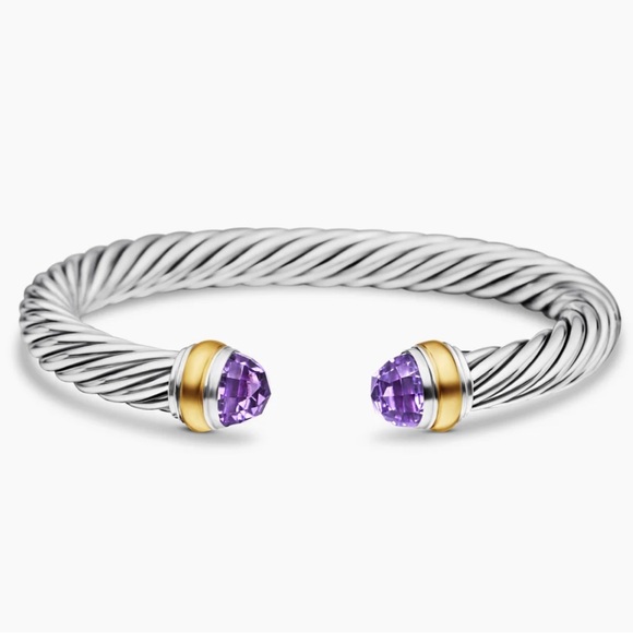 DAVID YURMAN 💜 AUTHENTIC Classic Cable Bracelet 7mm - Picture 3 of 15